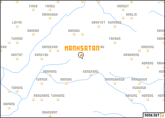 map of Mān Hsa-tan