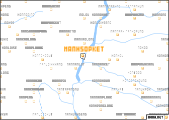 map of Mān Hsopket