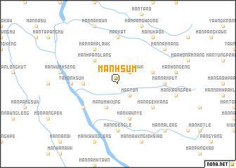 map of Mān Hsum