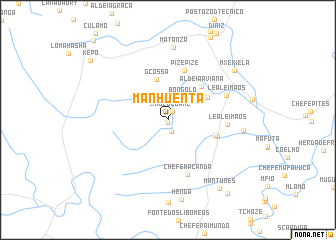 map of Manhuenta