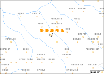 map of Mān Huhpang