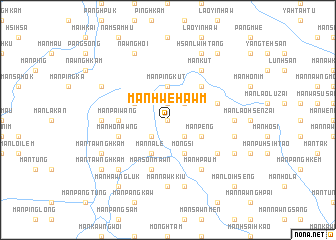 map of Mān Hwe-hawm