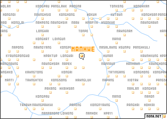 map of Mānhwe