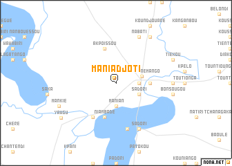 map of Maniadjoti