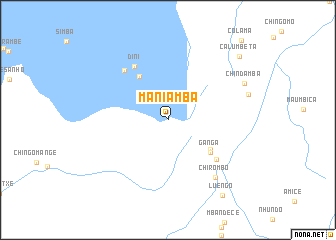 map of Maniamba