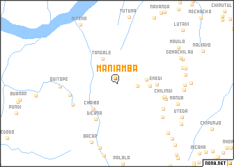 map of Maniamba