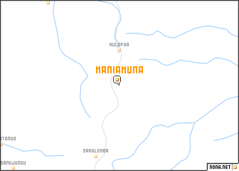 map of Maniamuna