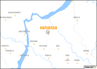 map of Manianga