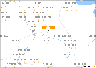 map of Maniaré