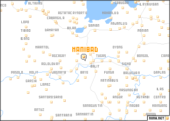 map of Manibad