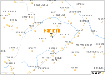 map of Maniéto