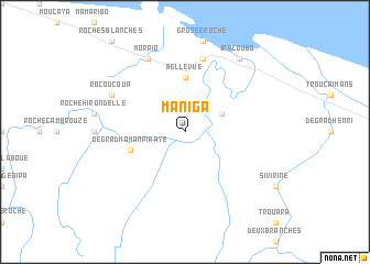 map of Maniga