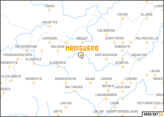 map of Maniguero