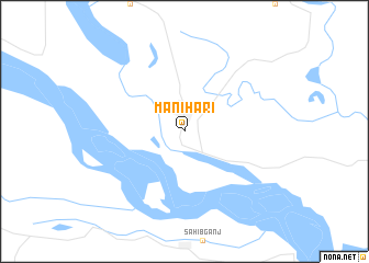 map of Manihāri