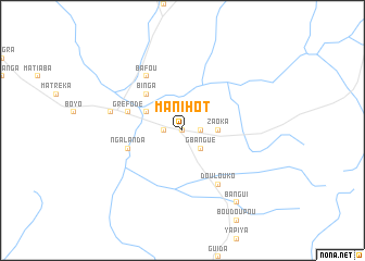 map of Manihot
