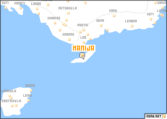 map of Manija