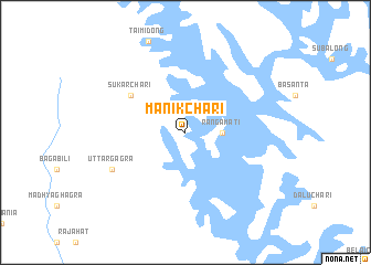 map of Manikchari