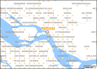 map of Mānikdi