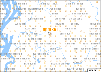 map of Mānikdi