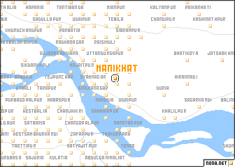 map of Mānikhāt