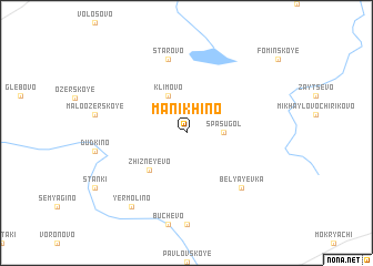 map of Manikhino