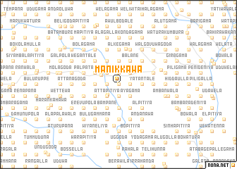 map of Manikkawa