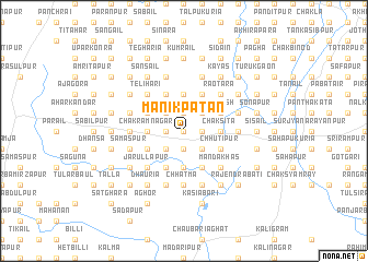 map of Mānikpātān