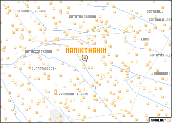 map of Mānik Thāhim