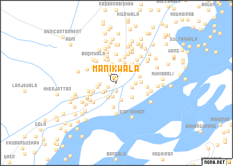 map of Mānikwāla