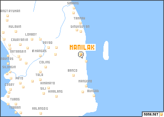 map of Manilak