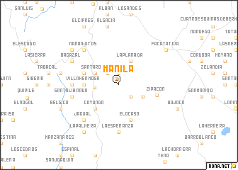 map of Manila