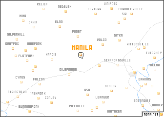 map of Manila