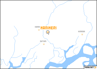 map of Manimeri