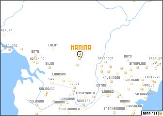 map of Manina