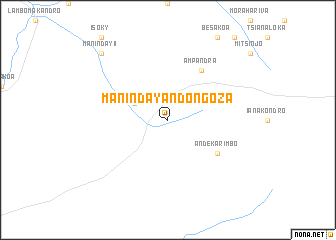 map of Maninday-Andongoza