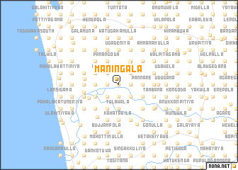 map of Maningala