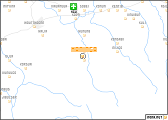 map of Maninga