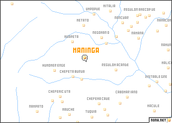 map of Maninga