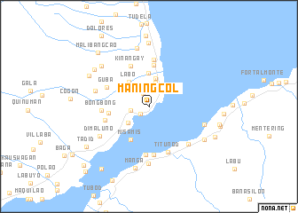 map of Maningcol