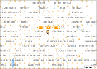 map of Maningomuwa