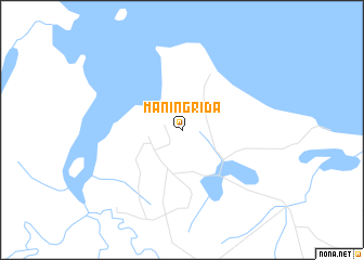 map of Maningrida