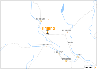 map of Maning