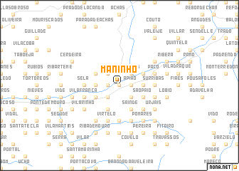 map of Maninho