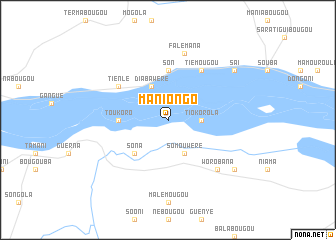 map of Maniongo