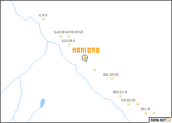 map of Maniono