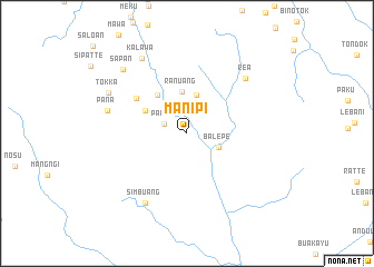 map of Manipi