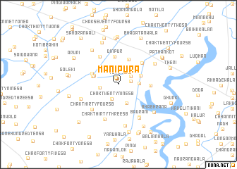 map of Manipura