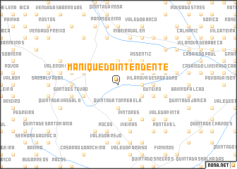 map of Manique do Intendente