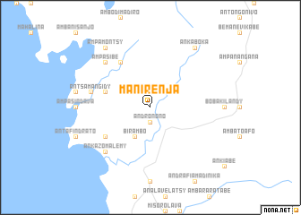 map of Manirenja