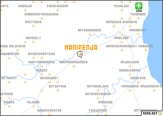 map of Manirenja